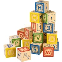 wooden alphabet